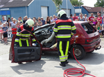 Brandweer Demo tijdens feestweek Buitenpost
